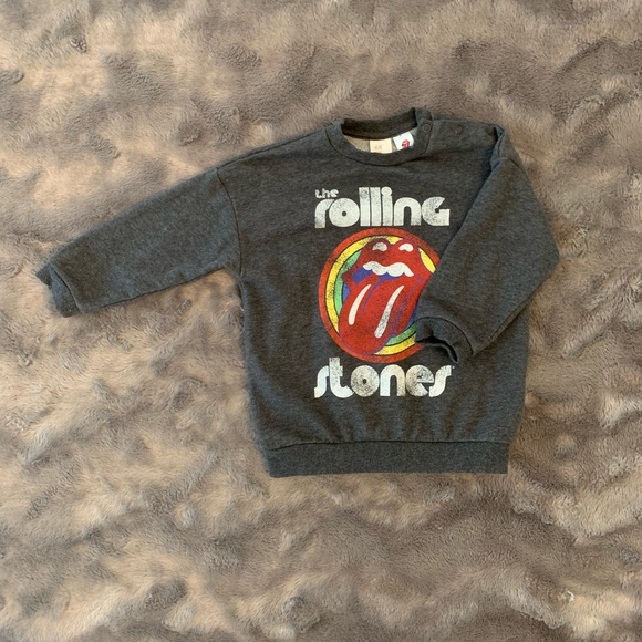 h&m rolling stones sweatshirt